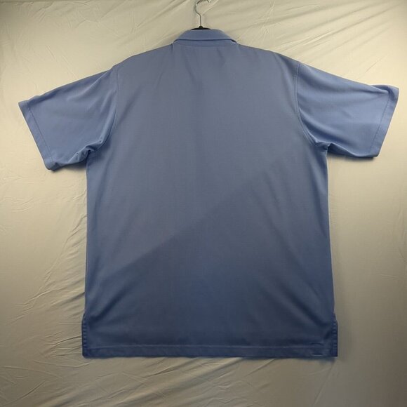 Peter Millar Mens X-Large Blue Golf Polo Short Sleeve Shirt Medinah Country Club - Picture 2 of 8